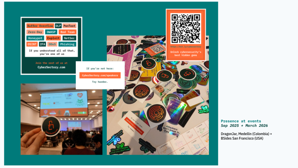 Stickers and Community Presence